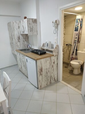Studio, 1 Bedroom, Patio | Interior - Super Economy Studio Located On the Ground Floor No Balcony (Malevizi)