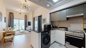 Unclassified image, 4 of 18, button - Luxe - Modern Nordic 1 Bedroom 1 Sofa Bed (Dubai)