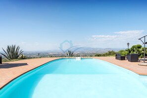 Villa, 2 Bedrooms, Fireplace | Pool | Outdoor pool - New Refined Villa Rayskaya In Monte Compatri (Monte Compatri)