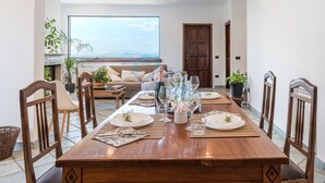 Villa, 2 Bedrooms, Fireplace | Dining - New Refined Villa Rayskaya In Monte Compatri (Monte Compatri)