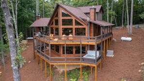 Ferienhütte, 3 Schlafzimmer | Außenbereich