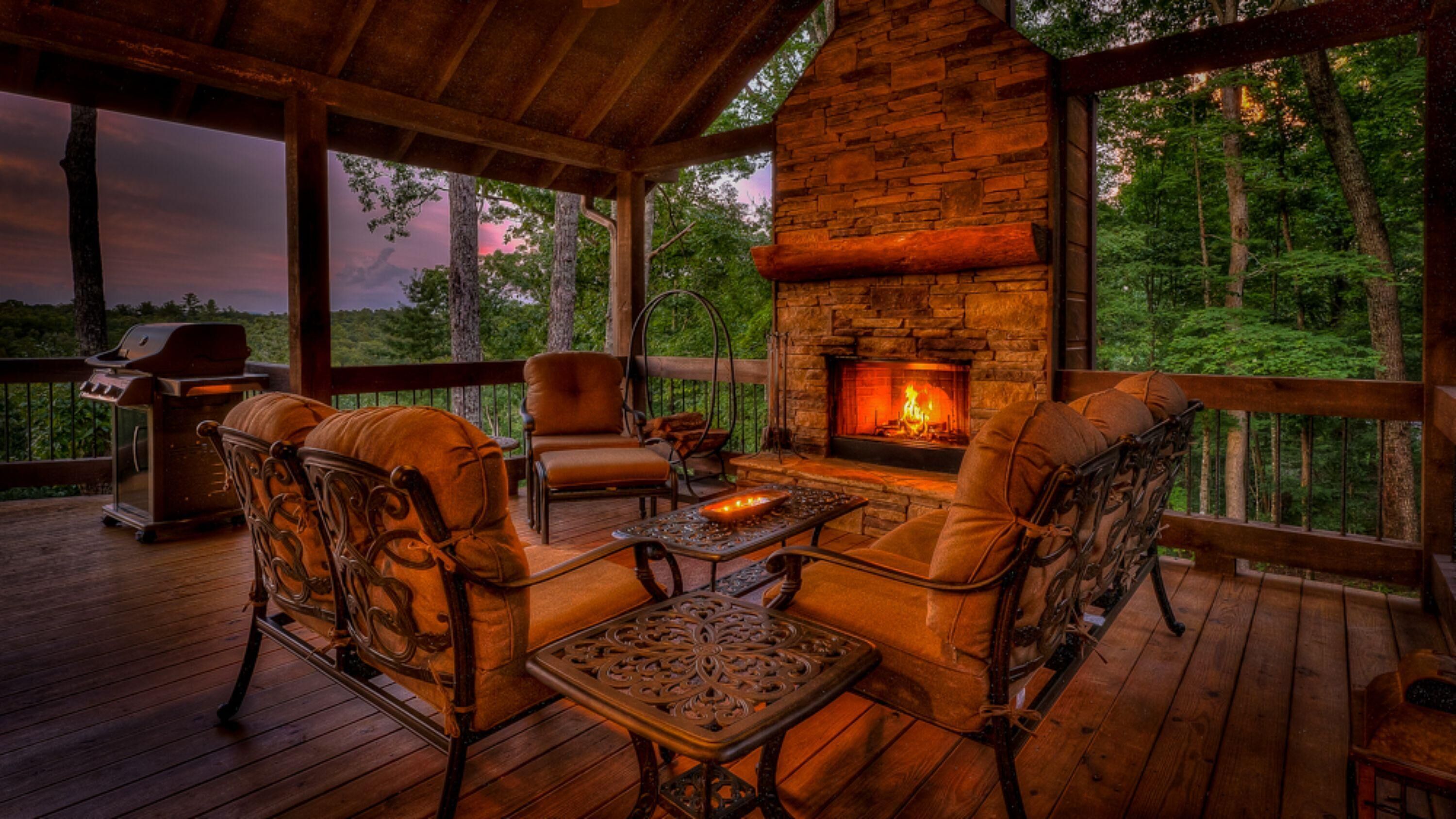 Cabin, 3 Bedrooms | Balcony