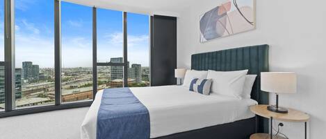 Căn hộ, 1 phòng ngủ | Bộ đồ giường cao cấp, trang bị nội thất với thiết kế riêng biệt