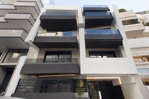 Fassade der Unterkunft