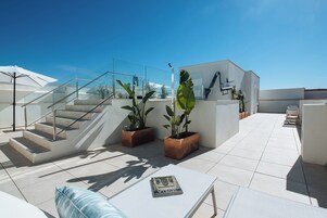 Terrasse sur le toit