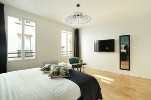 2 habitaciones, tabla de planchar con plancha y wifi gratis 