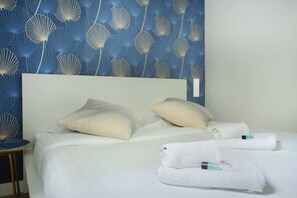 1 slaapkamer, een strijkplank/strijkijzer, gratis wifi