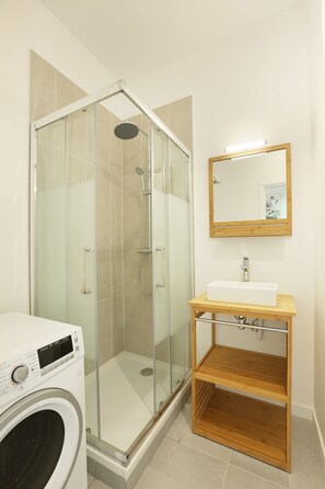 Ducha, secador de pelo