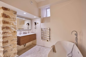 Shower, hair dryer
