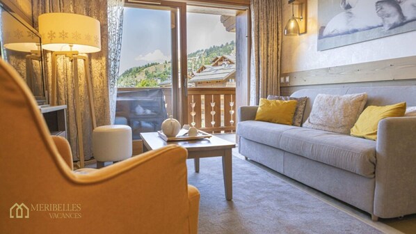 TV - L'hévana - Appartement 4 Personnes Prestige Méribel Centre (Les Allues)