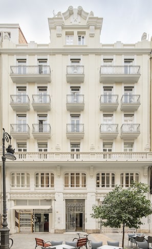 Fachada de la propiedad