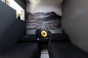 Design-studiosuite - balkon - byudsigt | Individuelt design, individuel indretning