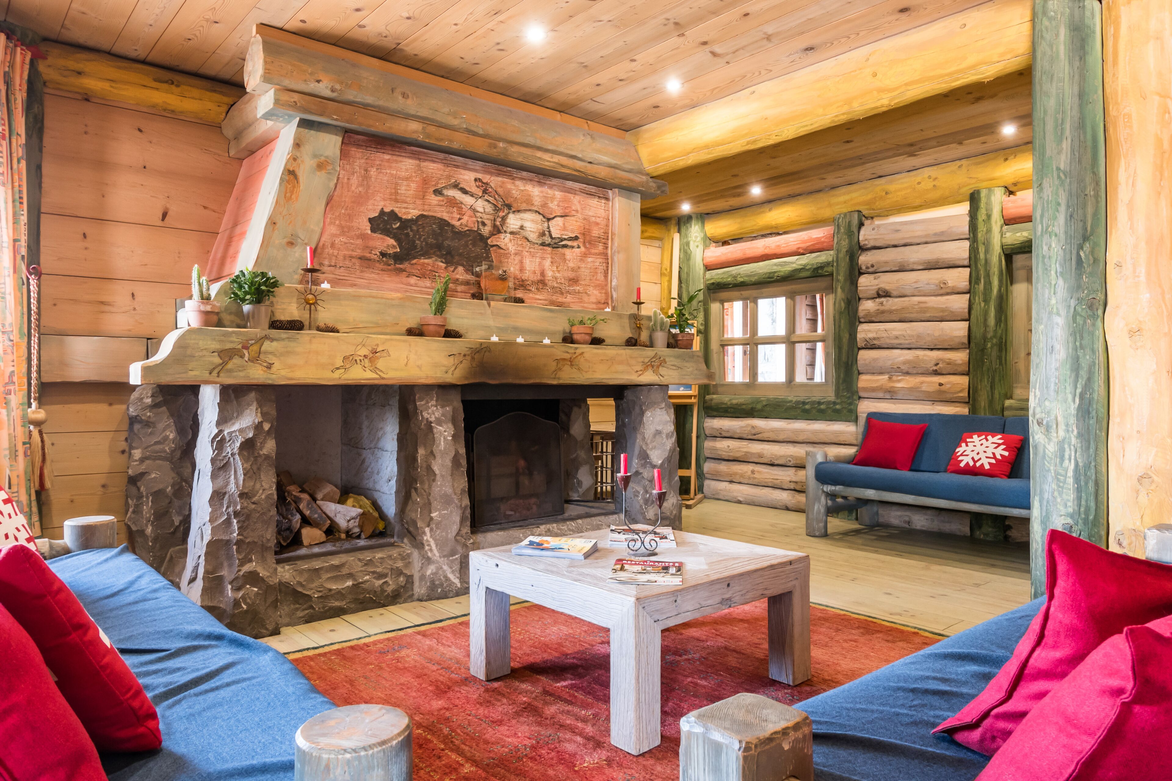 Coin salon dans le hall