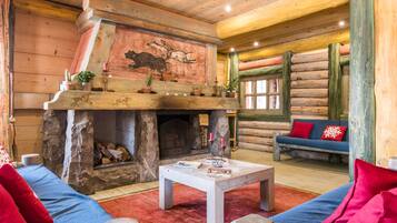 Sala de estar en el lobby