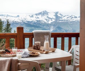 Appartement 6 personnes - 2 chambres - Vue montagne - Balcon | Terrasse/Patio
