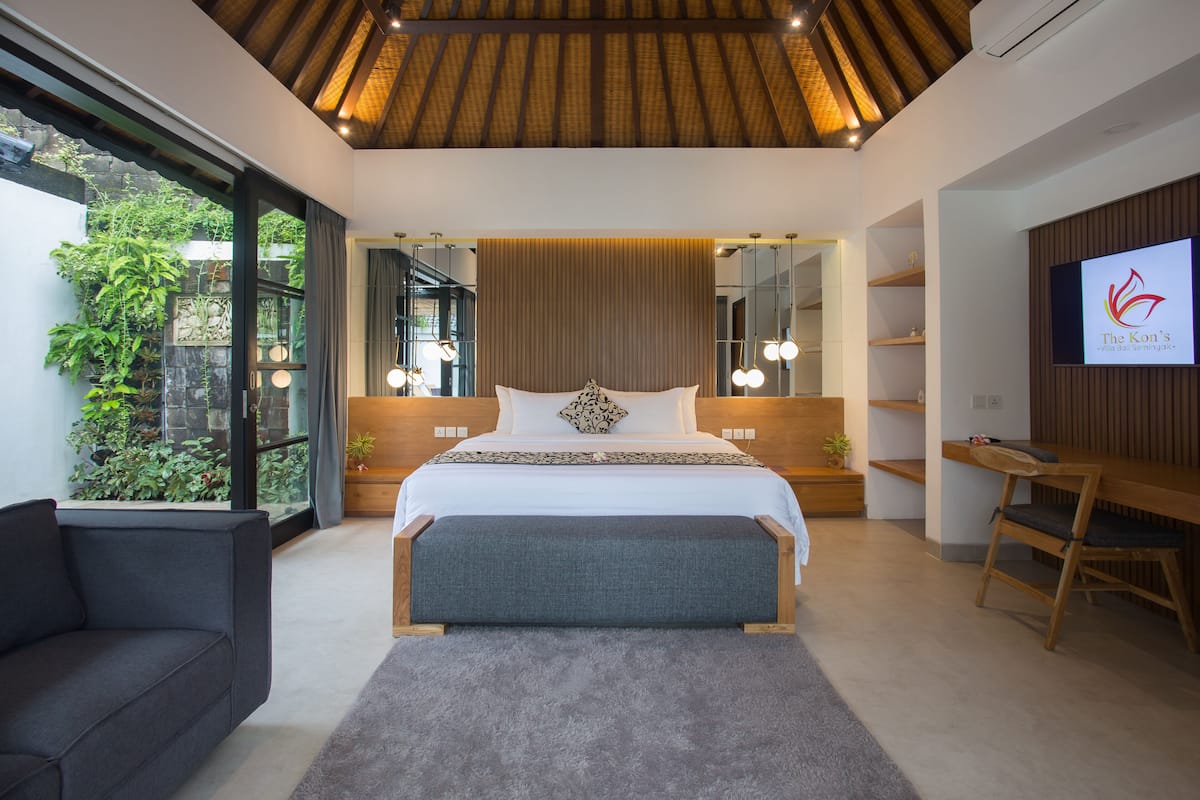 1 habitación, sábanas de algodón egipcio y ropa de cama de alta calidad