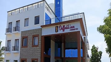 Voorkant van accommodatie