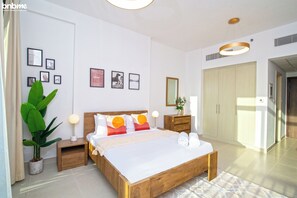 In-room safe, desk, iron/ironing board, free WiFi - bnbme | Midtown By Deyaar Afnan District | STUDIO (Ajman)
