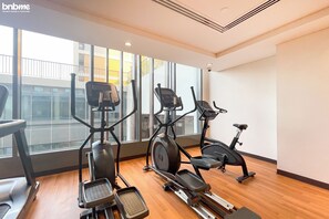 Gym - bnbme | Midtown By Deyaar Afnan District | STUDIO (Ajman)