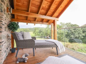Balcony - Tyn Y Ceubren Bach at Evelyns Retreat (Corwen)