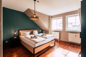Appartement, niet-roken (Big Industrial) | 1 slaapkamer, reisbedje, gratis wifi, beddengoed