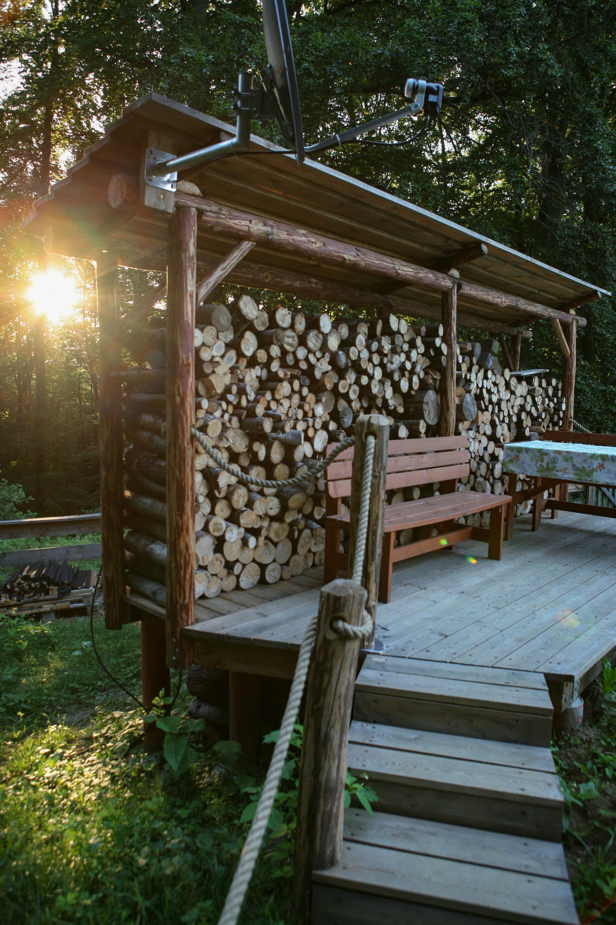 Opções para refeição ao ar livre