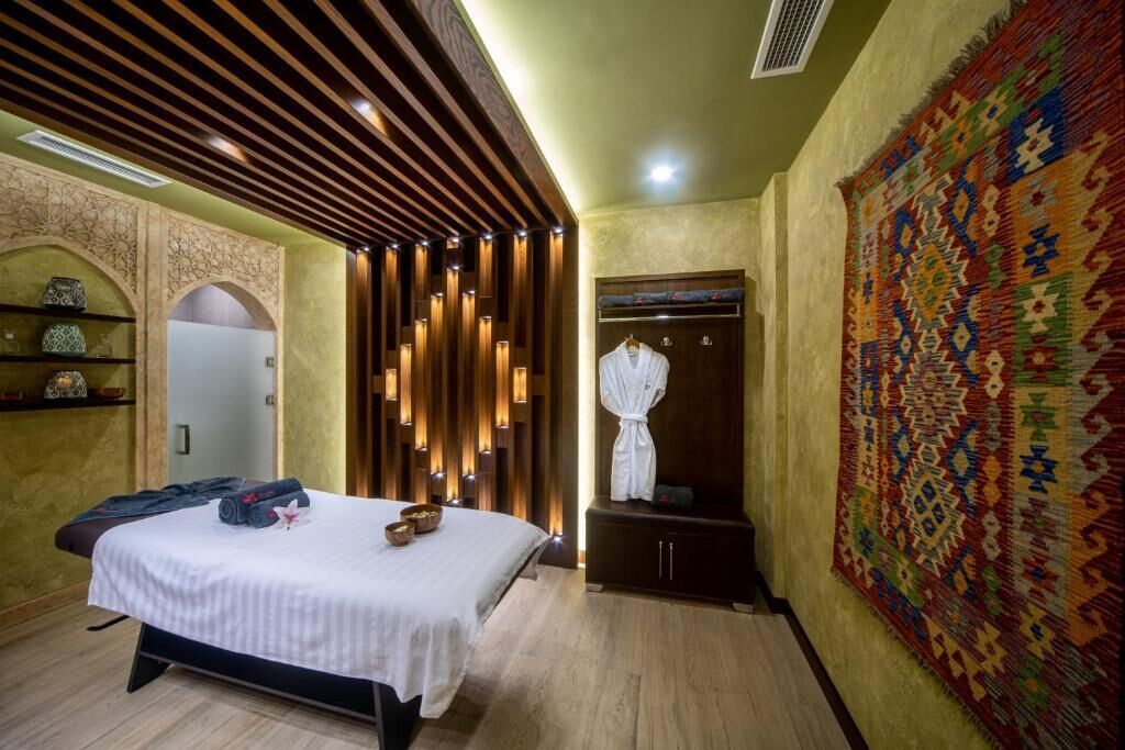 Sistema de insonorización, wifi gratis y ropa de cama 