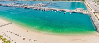 Stunning 2 BD with Private Beach Access | Marina Views