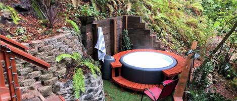 Bain à remous extérieur