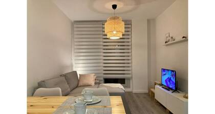 Central apartment with private parking