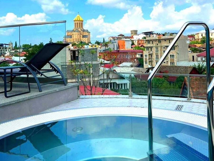 Piscina na cobertura