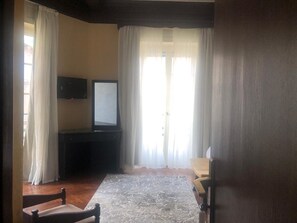 Down comforters, memory foam beds, minibar, desk