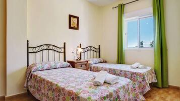 2 slaapkamers, gratis wifi, beddengoed