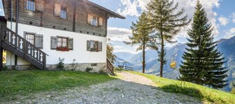 Chalet 'Bergchalet Schennaberg' avec vue sur les montagnes, jardin & Wi-Fi