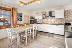 Dining - Holiday Apartment 'Baita Doss' with Mountain View, Balconies & Wi-Fi (Livigno)