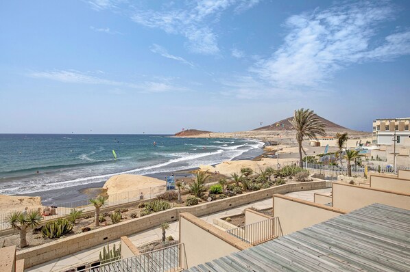 Accommodatie ligt op het strand