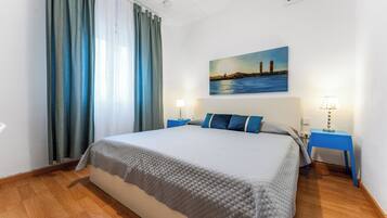 2 makuuhuonetta, vauvan matkasänky, ilmainen Wi-Fi, vuodevaatteet