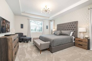 7 bedrooms, iron/ironing board, WiFi, bed sheets