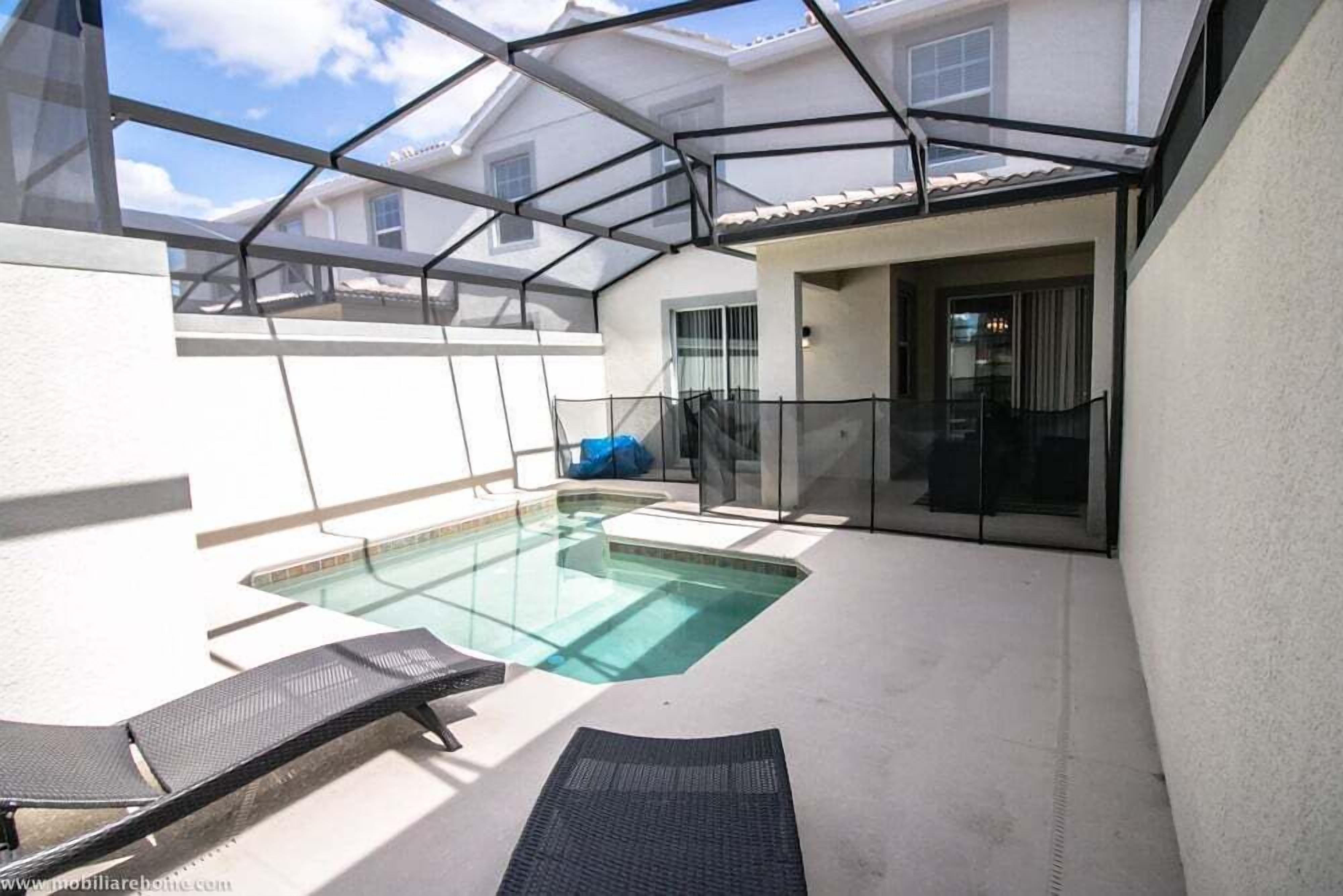 Una piscina climatizada