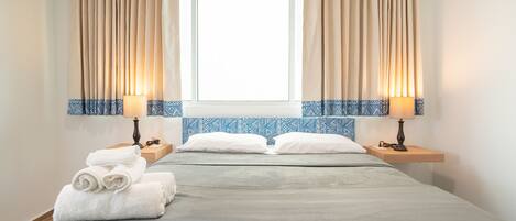 Individually decorated, individually furnished, free WiFi, bed sheets