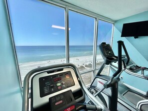 Fitness facility - Beachfront | Sleeps 6 | Beach Chairs Included (Panama City Beach)