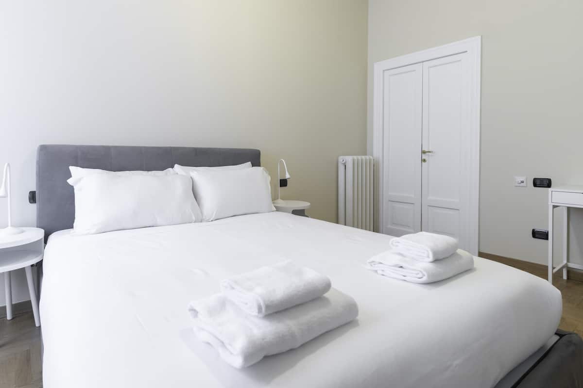 Apartemen Comfort | 2 kamar tidur, tempat tidur bayi (biaya tambahan), dan Wi-Fi gratis