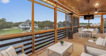 Endless Summer, A Waterfront Home with a Boat Dock
