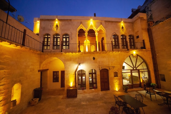 Front of property – evening/night