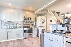 Fridge, microwave, stovetop, dishwasher - 6 Mi to Inner Harbor - Family Home w/ Fenced Yard! (Baltimore)