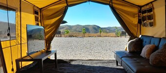 20 acre luxury glamping grounds