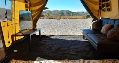 20 acre luxury glamping grounds