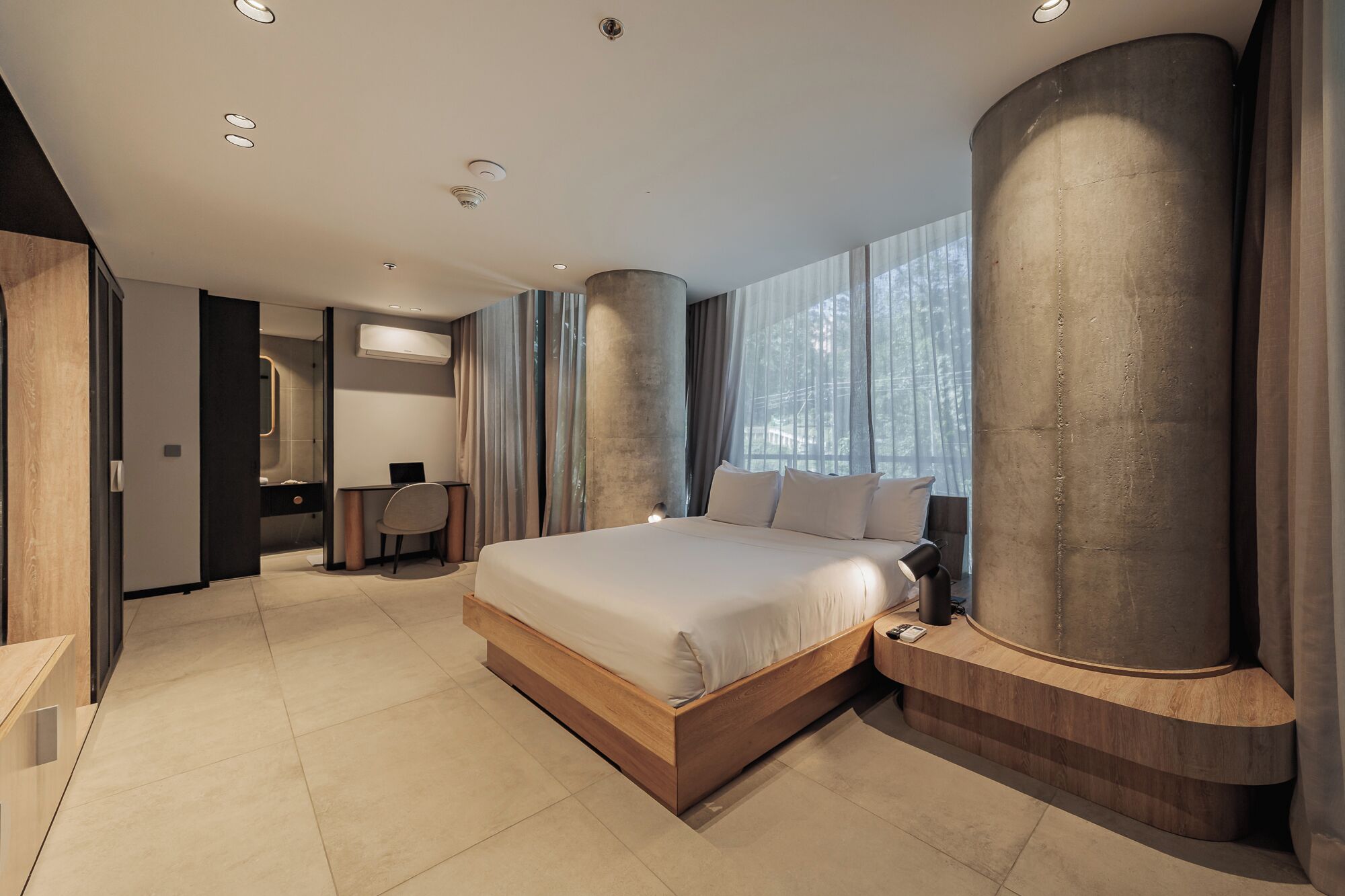 Minibar, in-room safe, blackout curtains, soundproofing