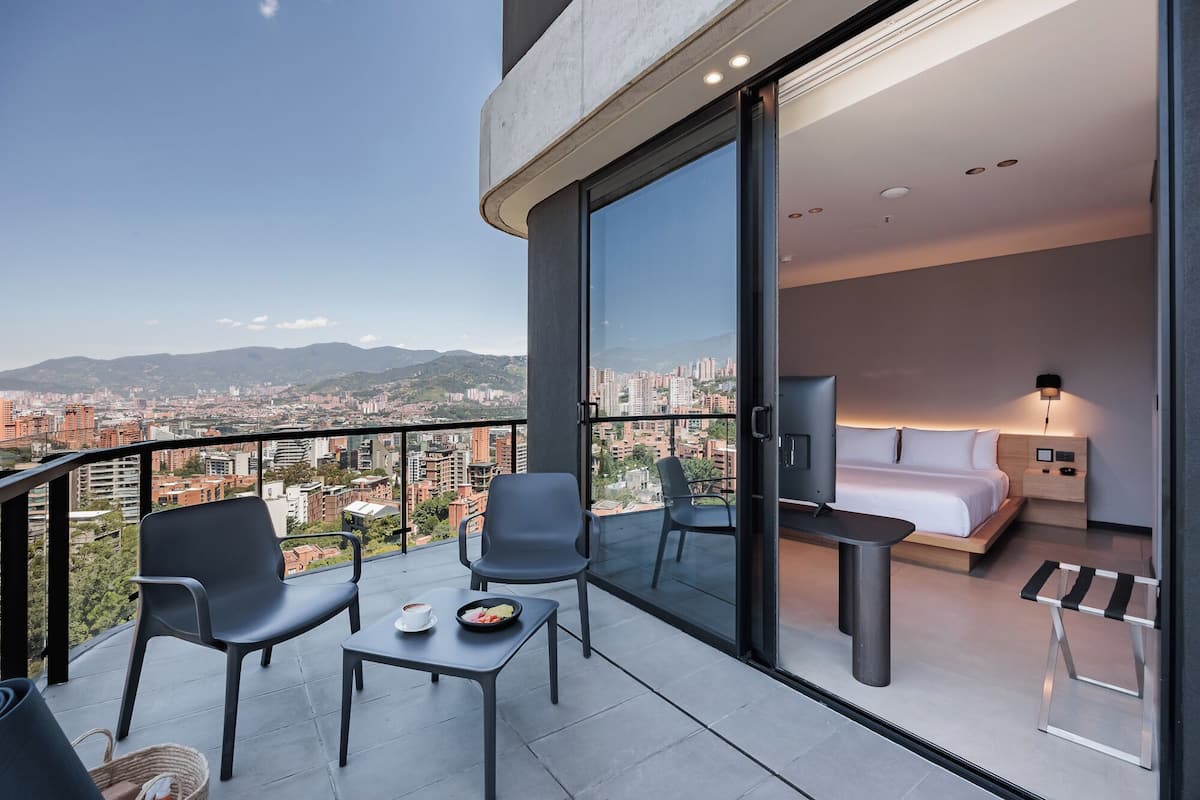 Deluxe-Apartment, Terrasse (Noir) | Ausblick vom Zimmer