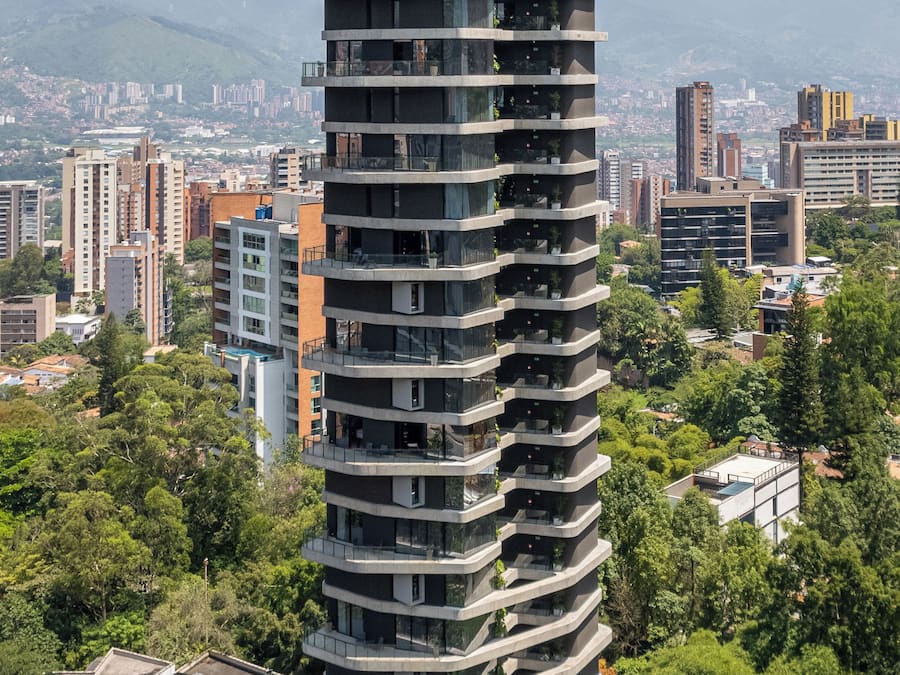 Fachada de la propiedad